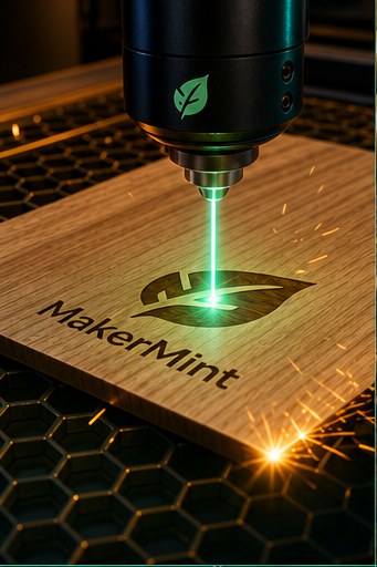 Laser craft example